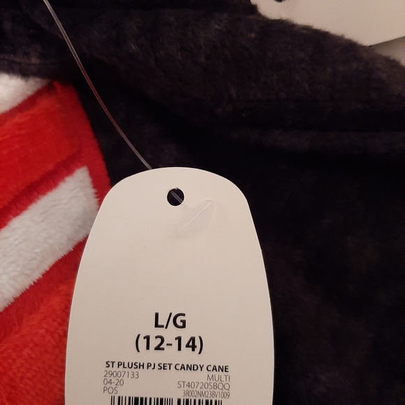 Secret Treasures Plush PJ Set Candy Cane Size Small, Med & Lrg - Picture 13 of 16